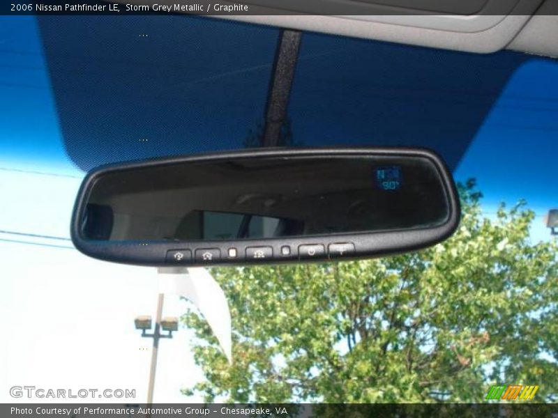 Storm Grey Metallic / Graphite 2006 Nissan Pathfinder LE