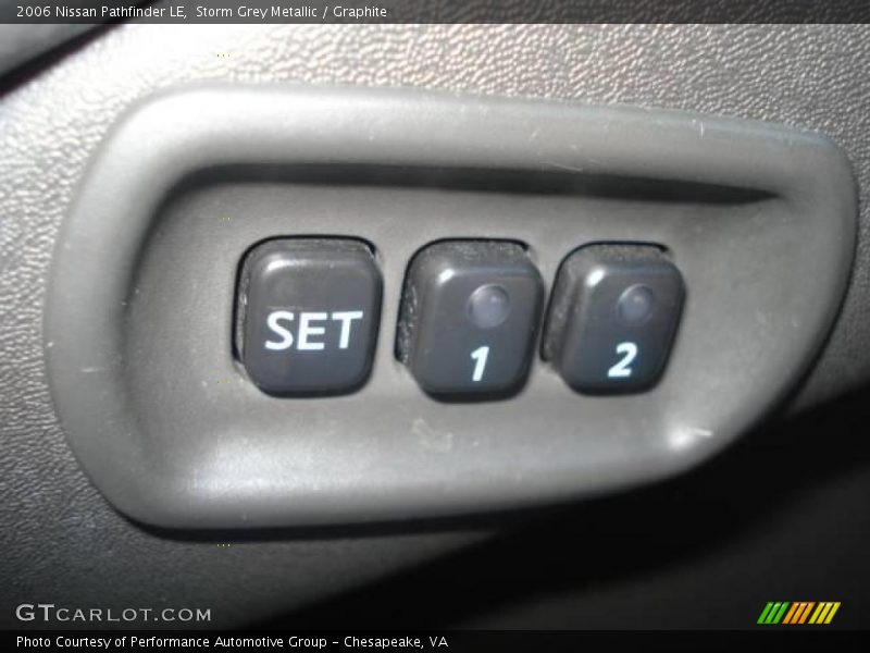 Storm Grey Metallic / Graphite 2006 Nissan Pathfinder LE