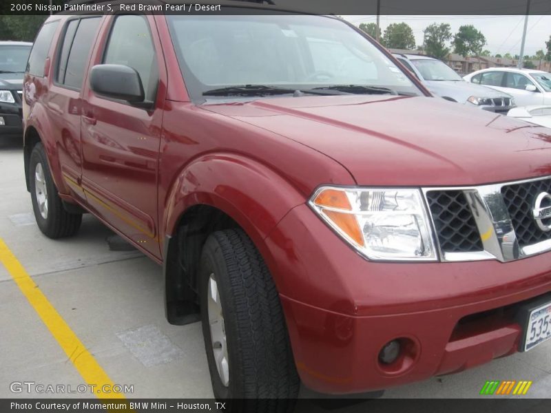 Red Brawn Pearl / Desert 2006 Nissan Pathfinder S