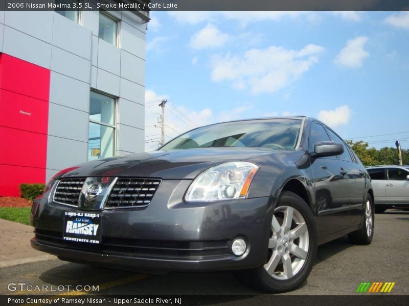 Smoke Metallic / Cafe Latte 2006 Nissan Maxima 3.5 SL