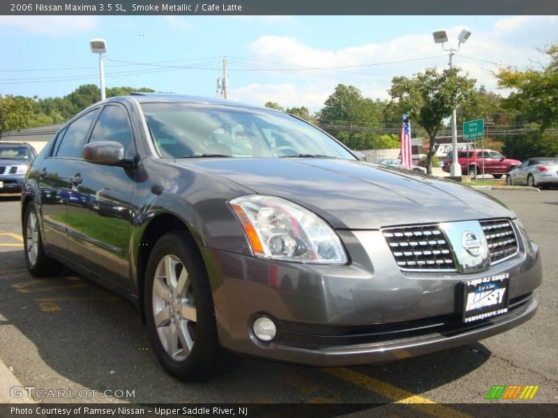 Smoke Metallic / Cafe Latte 2006 Nissan Maxima 3.5 SL