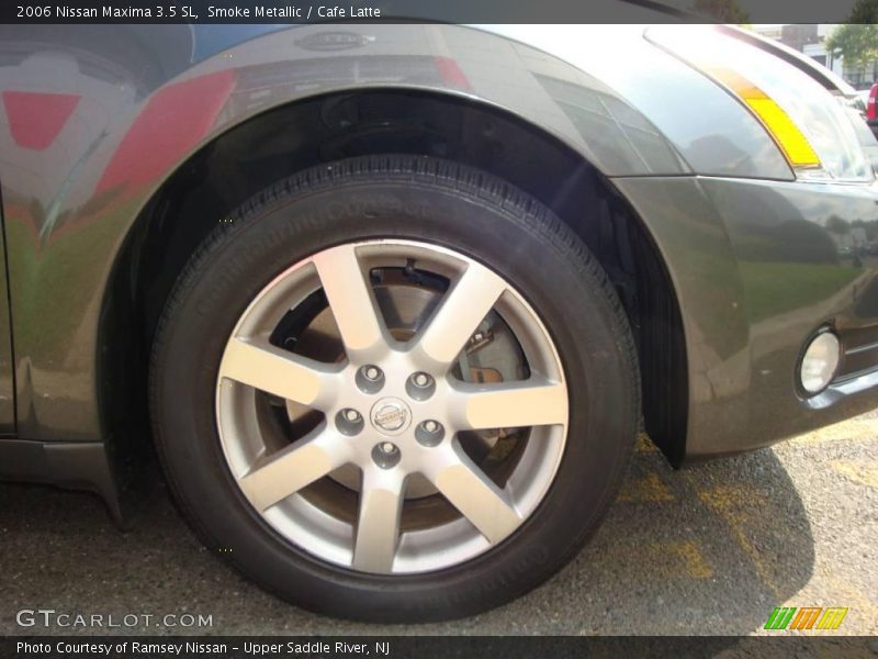 Smoke Metallic / Cafe Latte 2006 Nissan Maxima 3.5 SL