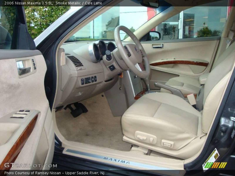 Smoke Metallic / Cafe Latte 2006 Nissan Maxima 3.5 SL