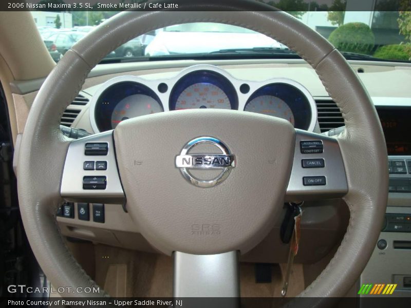 Smoke Metallic / Cafe Latte 2006 Nissan Maxima 3.5 SL