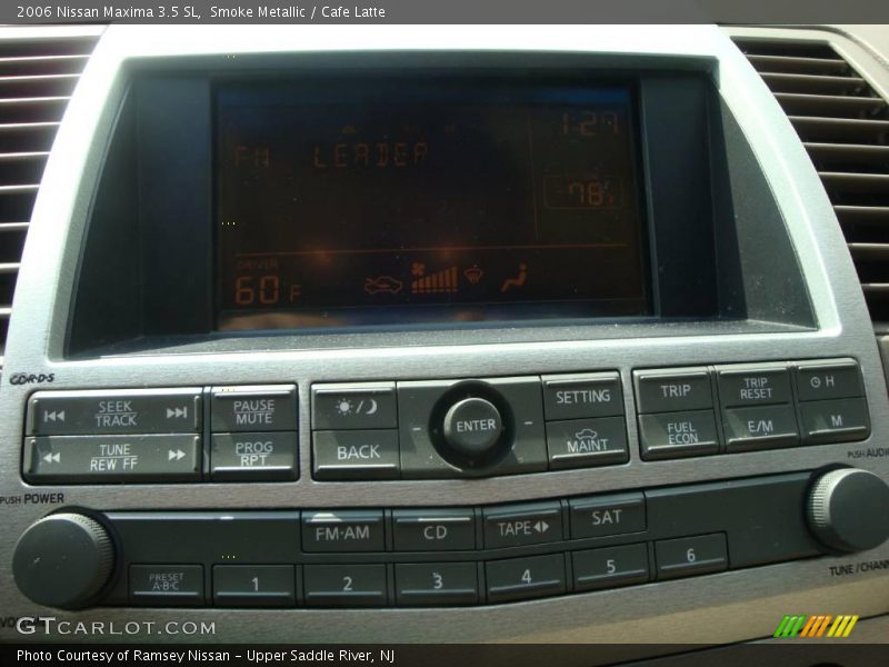 Smoke Metallic / Cafe Latte 2006 Nissan Maxima 3.5 SL