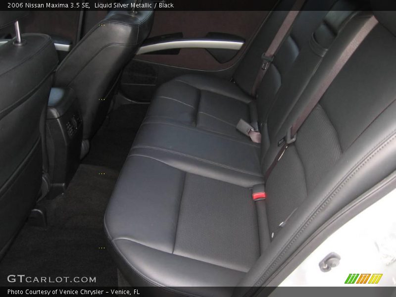 Liquid Silver Metallic / Black 2006 Nissan Maxima 3.5 SE