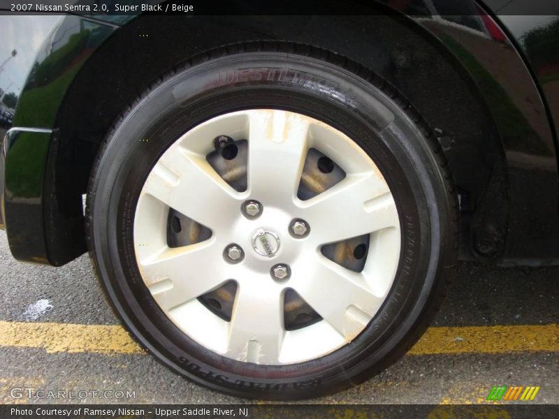 Super Black / Beige 2007 Nissan Sentra 2.0