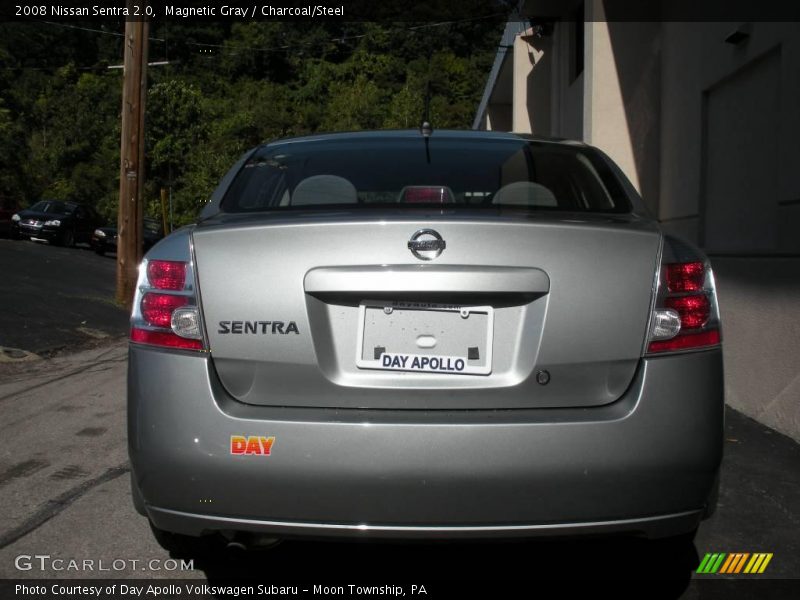 Magnetic Gray / Charcoal/Steel 2008 Nissan Sentra 2.0