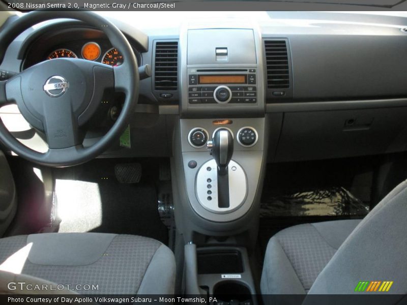 Magnetic Gray / Charcoal/Steel 2008 Nissan Sentra 2.0