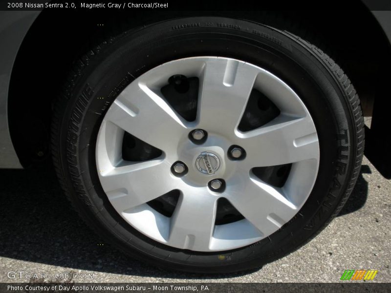 Magnetic Gray / Charcoal/Steel 2008 Nissan Sentra 2.0