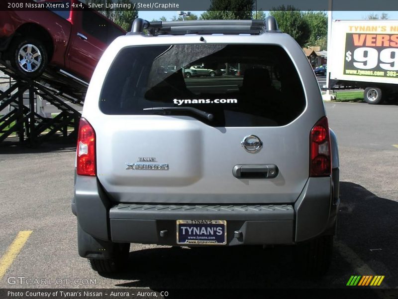 Silver Lightning / Steel/Graphite 2008 Nissan Xterra S 4x4