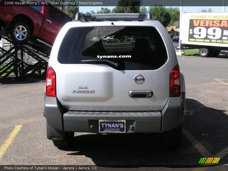 Silver Lightning / Steel/Graphite 2008 Nissan Xterra S 4x4