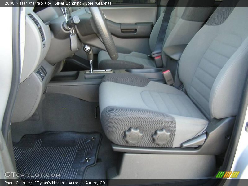Silver Lightning / Steel/Graphite 2008 Nissan Xterra S 4x4
