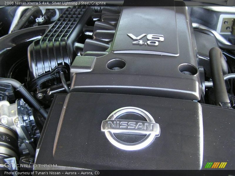 Silver Lightning / Steel/Graphite 2008 Nissan Xterra S 4x4
