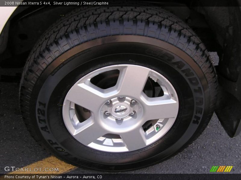 Silver Lightning / Steel/Graphite 2008 Nissan Xterra S 4x4