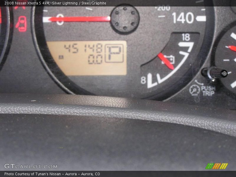 Silver Lightning / Steel/Graphite 2008 Nissan Xterra S 4x4