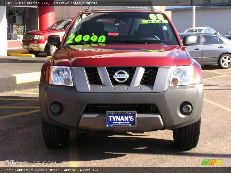 Red Brawn / Steel/Graphite 2008 Nissan Xterra S 4x4