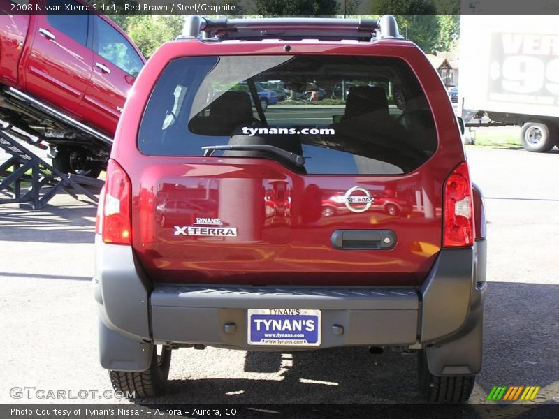 Red Brawn / Steel/Graphite 2008 Nissan Xterra S 4x4