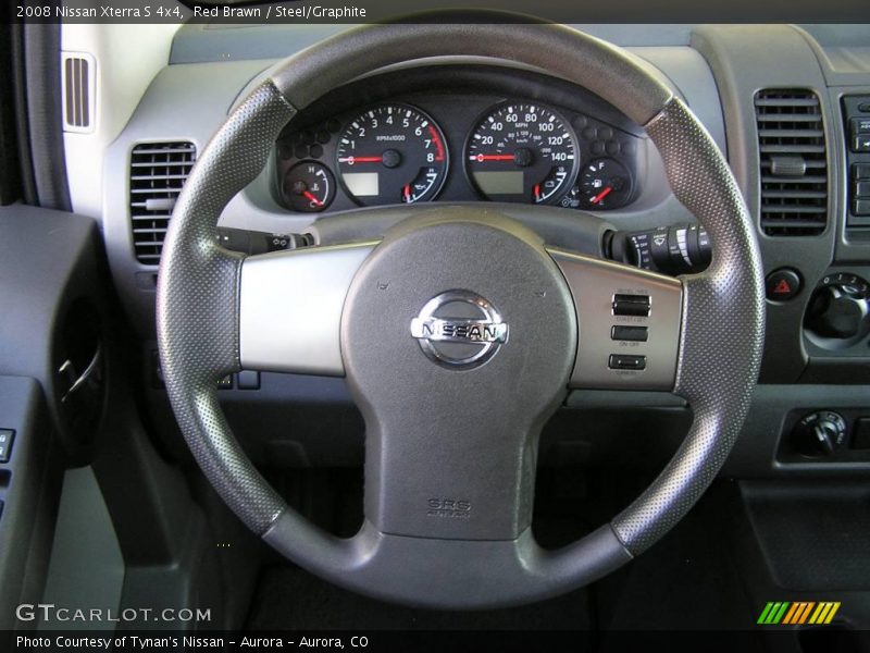 Red Brawn / Steel/Graphite 2008 Nissan Xterra S 4x4