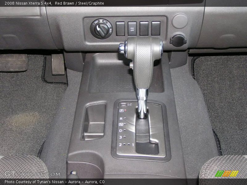 Red Brawn / Steel/Graphite 2008 Nissan Xterra S 4x4