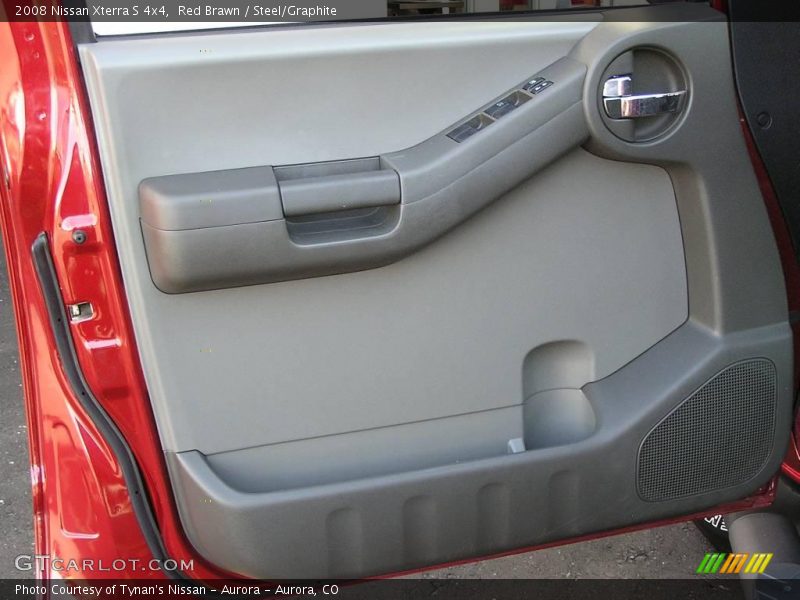 Red Brawn / Steel/Graphite 2008 Nissan Xterra S 4x4