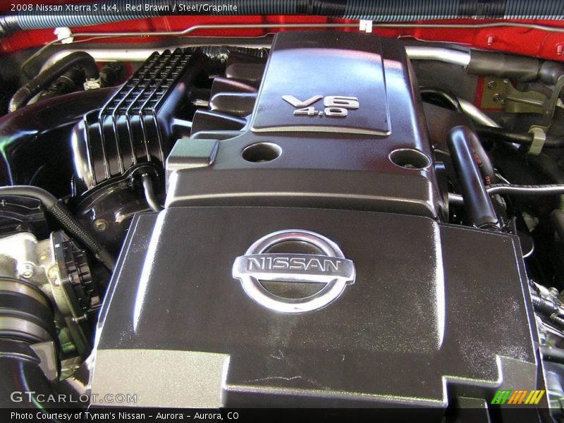 Red Brawn / Steel/Graphite 2008 Nissan Xterra S 4x4