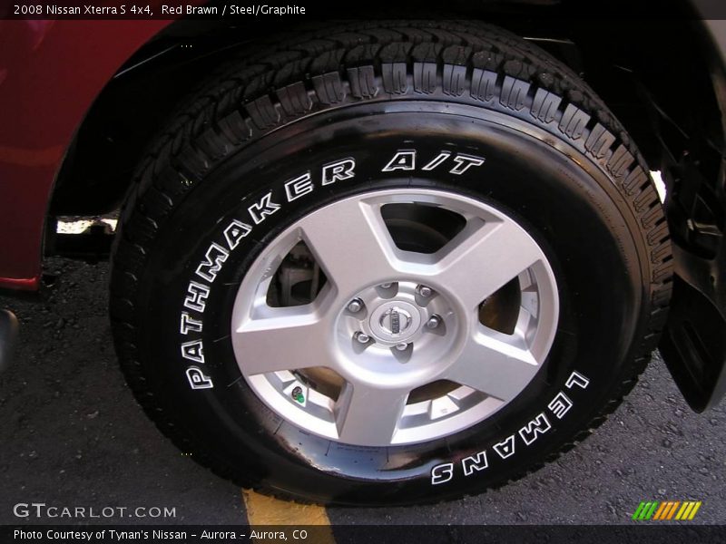 Red Brawn / Steel/Graphite 2008 Nissan Xterra S 4x4