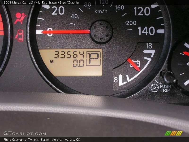 Red Brawn / Steel/Graphite 2008 Nissan Xterra S 4x4