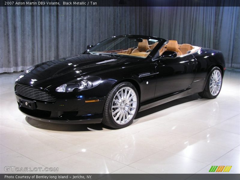 Black Metallic / Tan 2007 Aston Martin DB9 Volante