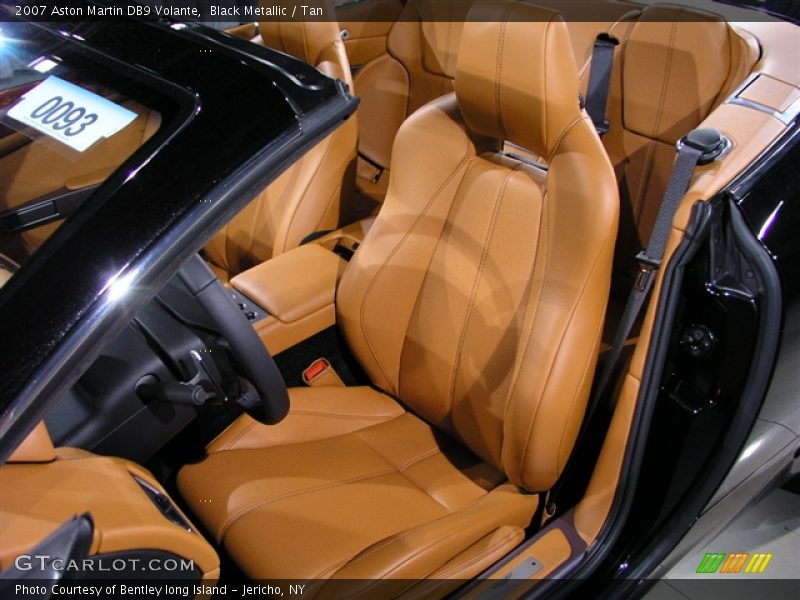 Black Metallic / Tan 2007 Aston Martin DB9 Volante