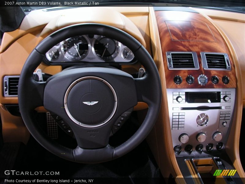 Black Metallic / Tan 2007 Aston Martin DB9 Volante