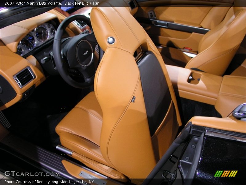 Black Metallic / Tan 2007 Aston Martin DB9 Volante