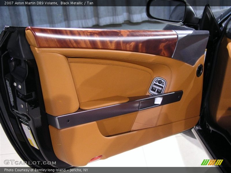 Black Metallic / Tan 2007 Aston Martin DB9 Volante