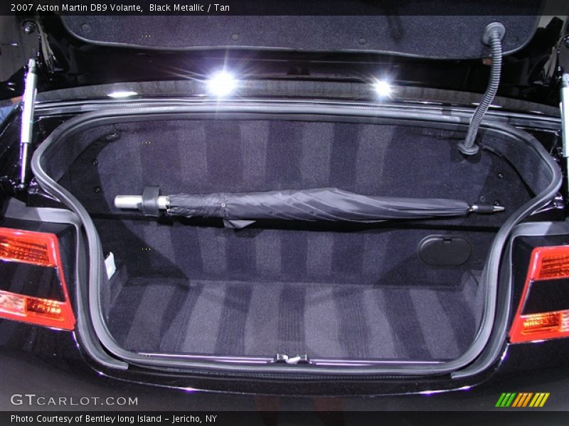 Black Metallic / Tan 2007 Aston Martin DB9 Volante