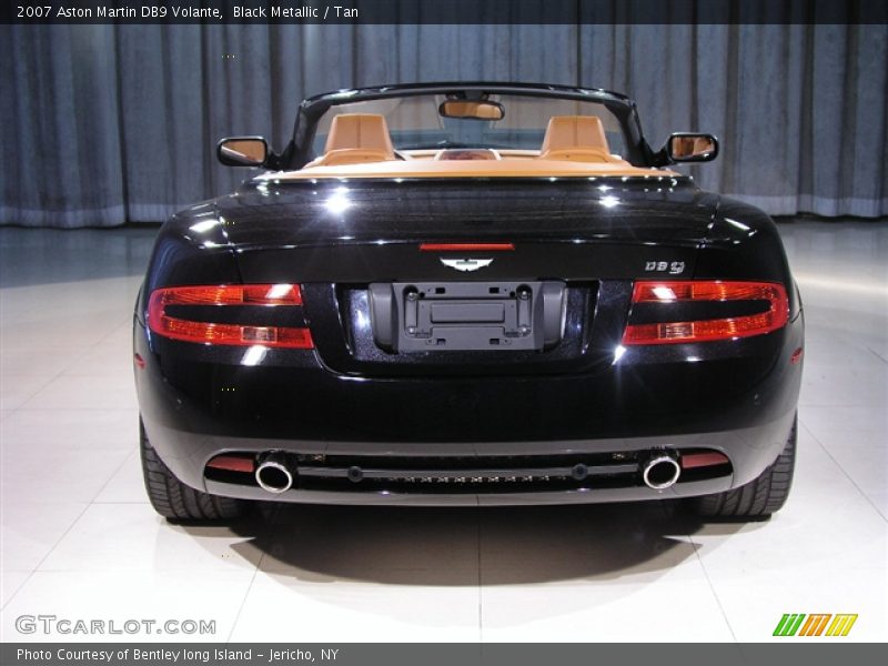 Black Metallic / Tan 2007 Aston Martin DB9 Volante