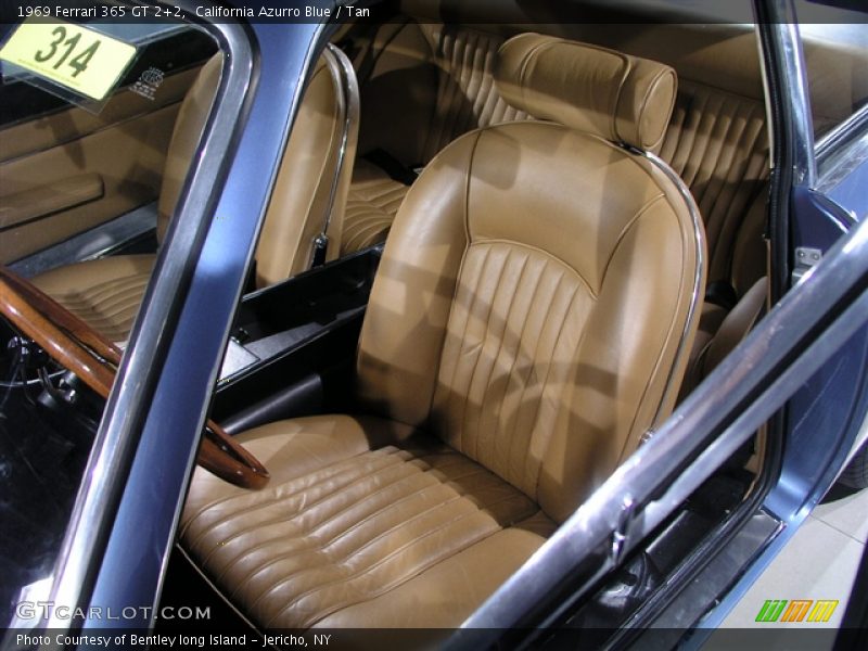 California Azurro Blue / Tan 1969 Ferrari 365 GT 2+2