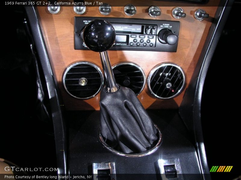 California Azurro Blue / Tan 1969 Ferrari 365 GT 2+2