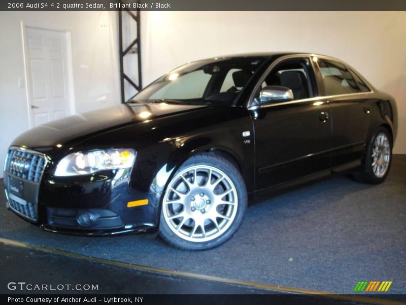 Brilliant Black / Black 2006 Audi S4 4.2 quattro Sedan