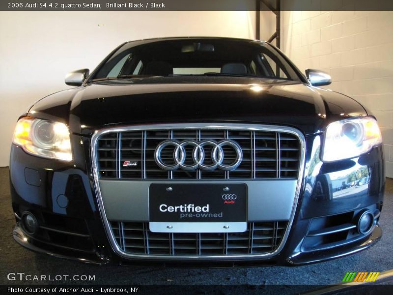 Brilliant Black / Black 2006 Audi S4 4.2 quattro Sedan
