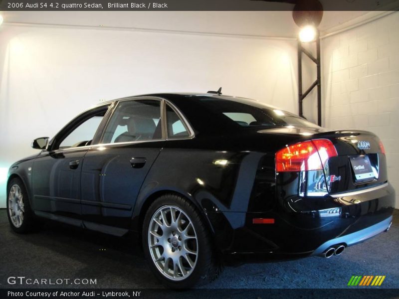 Brilliant Black / Black 2006 Audi S4 4.2 quattro Sedan