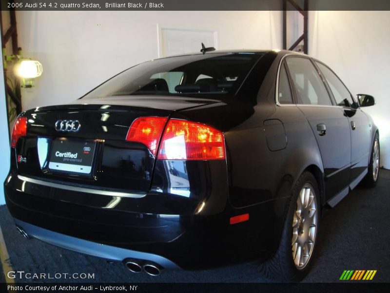 Brilliant Black / Black 2006 Audi S4 4.2 quattro Sedan