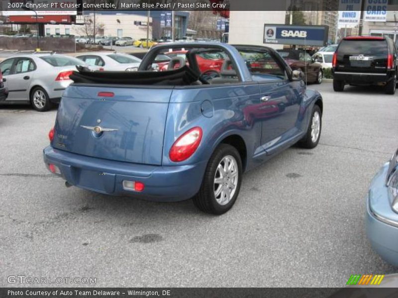 Marine Blue Pearl / Pastel Slate Gray 2007 Chrysler PT Cruiser Convertible