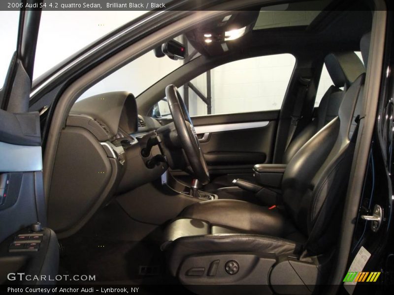 Brilliant Black / Black 2006 Audi S4 4.2 quattro Sedan
