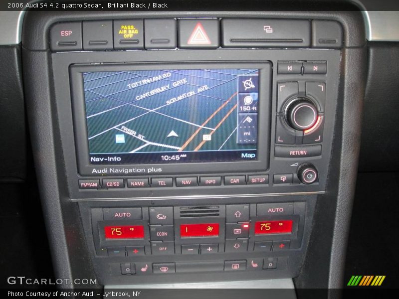 Brilliant Black / Black 2006 Audi S4 4.2 quattro Sedan