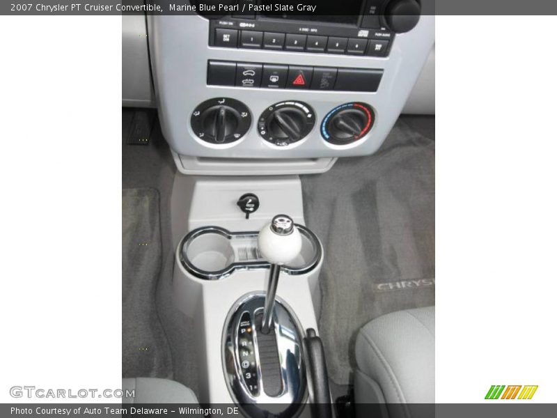 Marine Blue Pearl / Pastel Slate Gray 2007 Chrysler PT Cruiser Convertible
