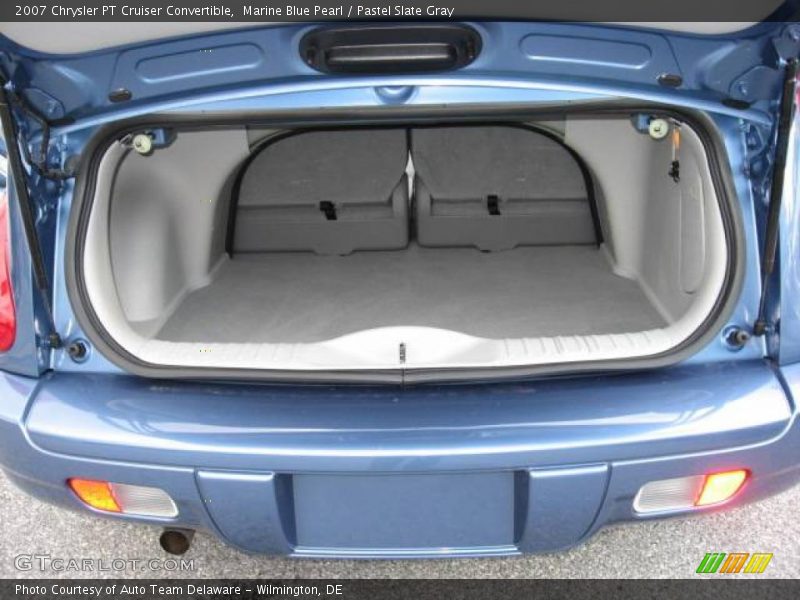 Marine Blue Pearl / Pastel Slate Gray 2007 Chrysler PT Cruiser Convertible