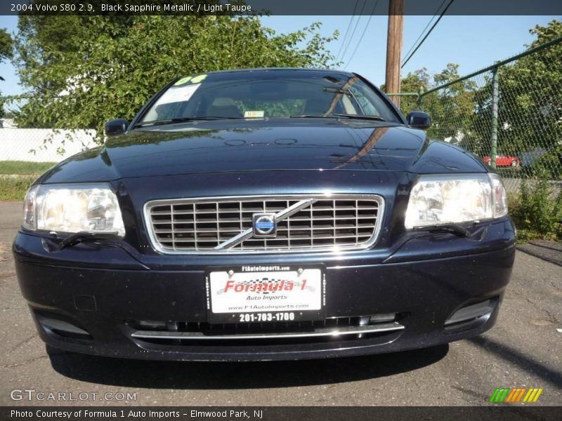 Black Sapphire Metallic / Light Taupe 2004 Volvo S80 2.9