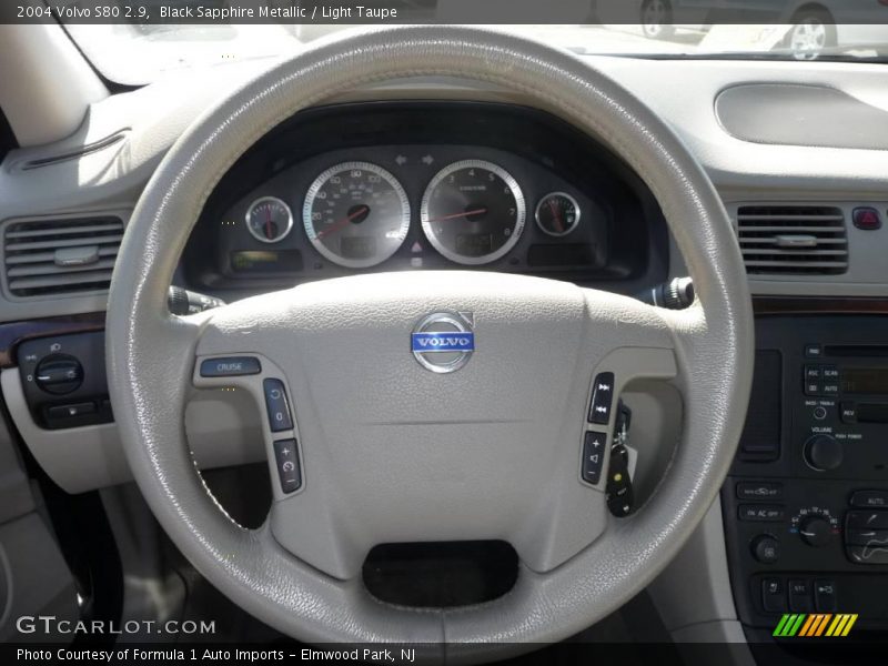 Black Sapphire Metallic / Light Taupe 2004 Volvo S80 2.9