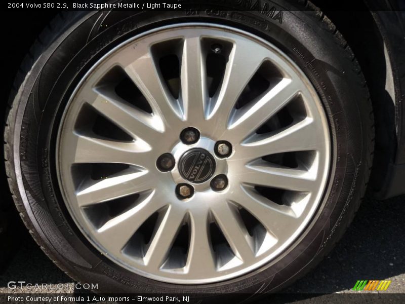 Black Sapphire Metallic / Light Taupe 2004 Volvo S80 2.9