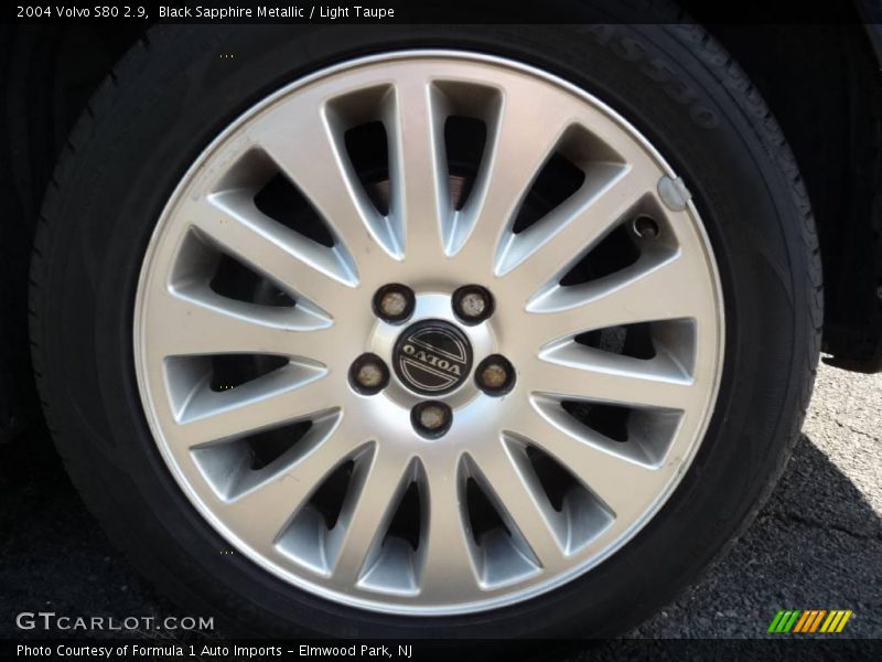 Black Sapphire Metallic / Light Taupe 2004 Volvo S80 2.9